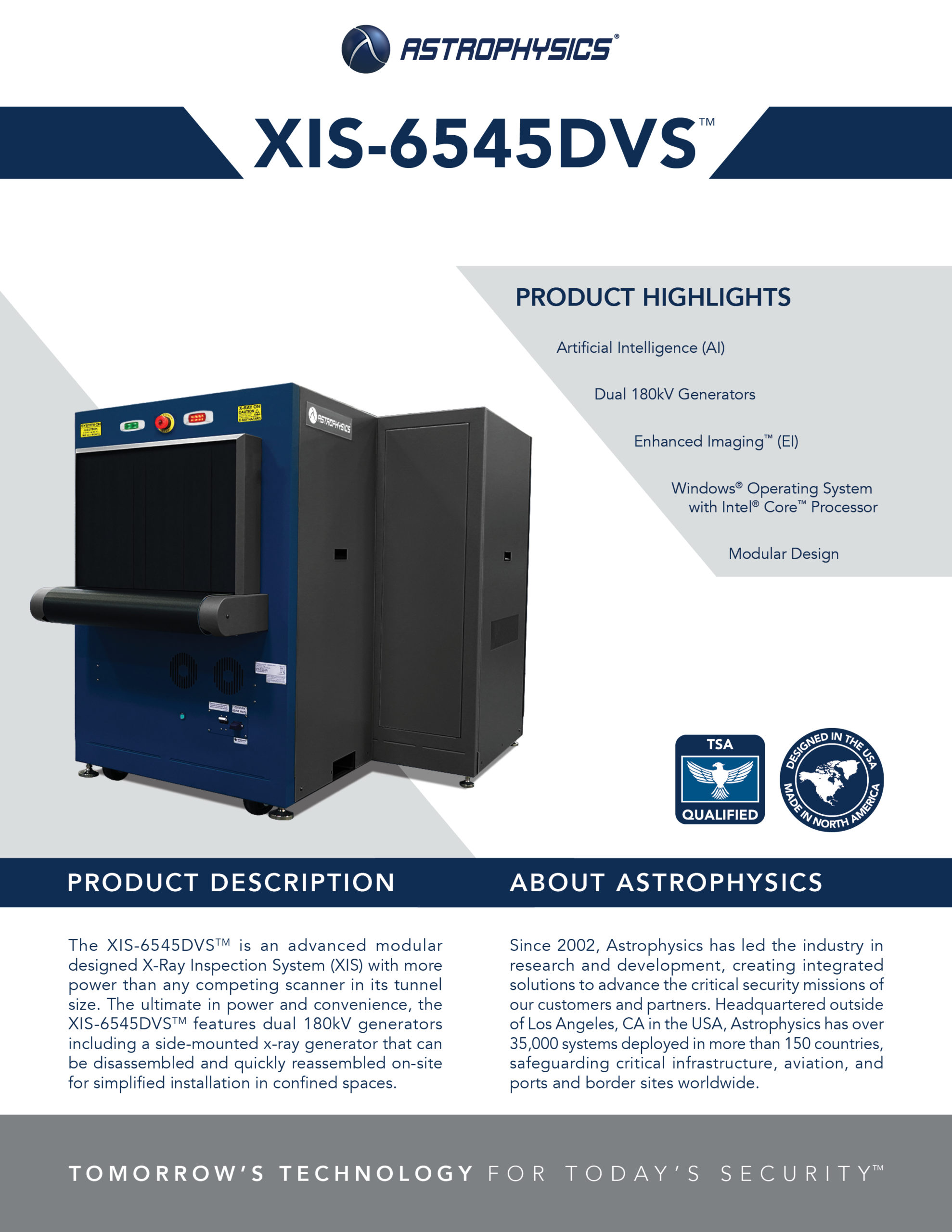 XIS-6545DVS™