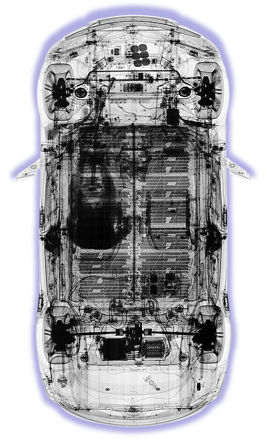 hxc x-ray scan of tesla